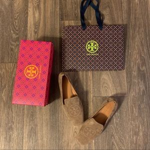 Tory Burch | Leigh Suede Flat | Sz 8